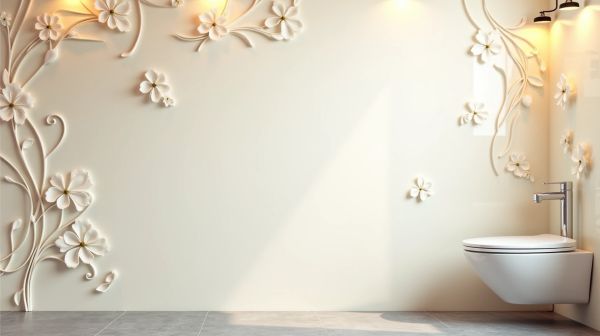 Panneau mural : la solution parfaite pour une salle de bain élégante