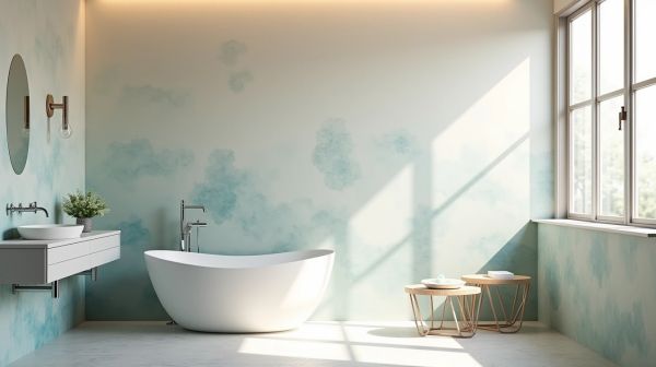 Panneau mural : la solution parfaite pour une salle de bain élégante